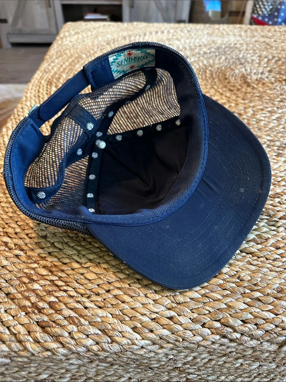 Sendero Provisions Co. Navy 'Cowboy Hat' Trucker Cap